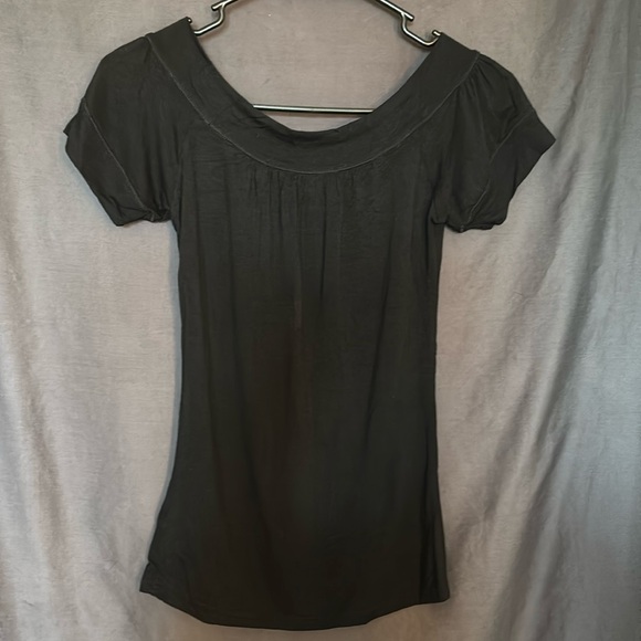 Bettie Page Tops - Bettie Page black blouse